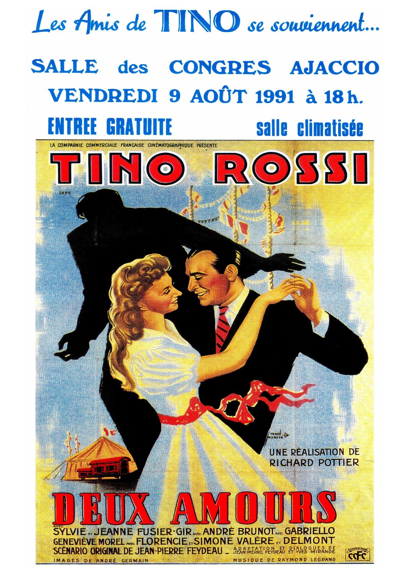 1991.08.09AfficheLesAmisDeTinoSeSouviennent