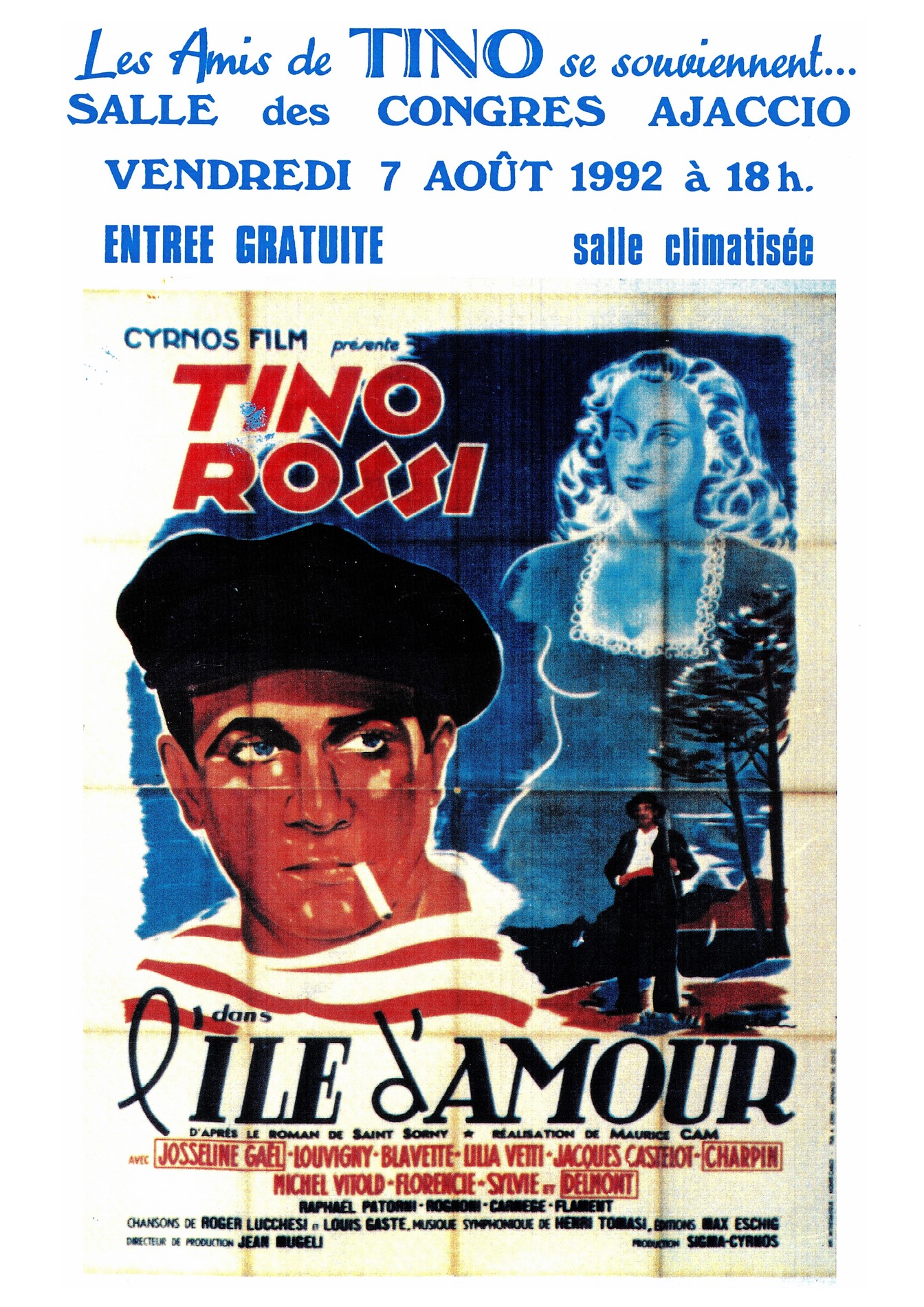 1992.08.07AfficheLesAmisDeTinoSeSouviennent