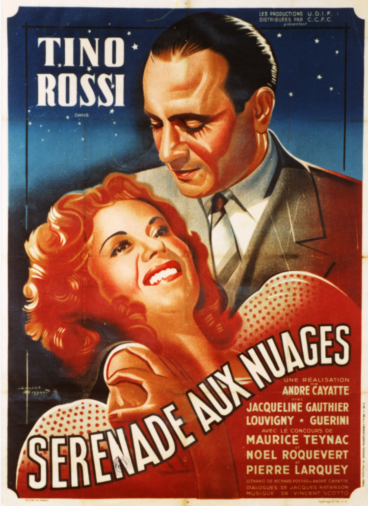 1945AfficheFilmSerenadeAuxNuages001