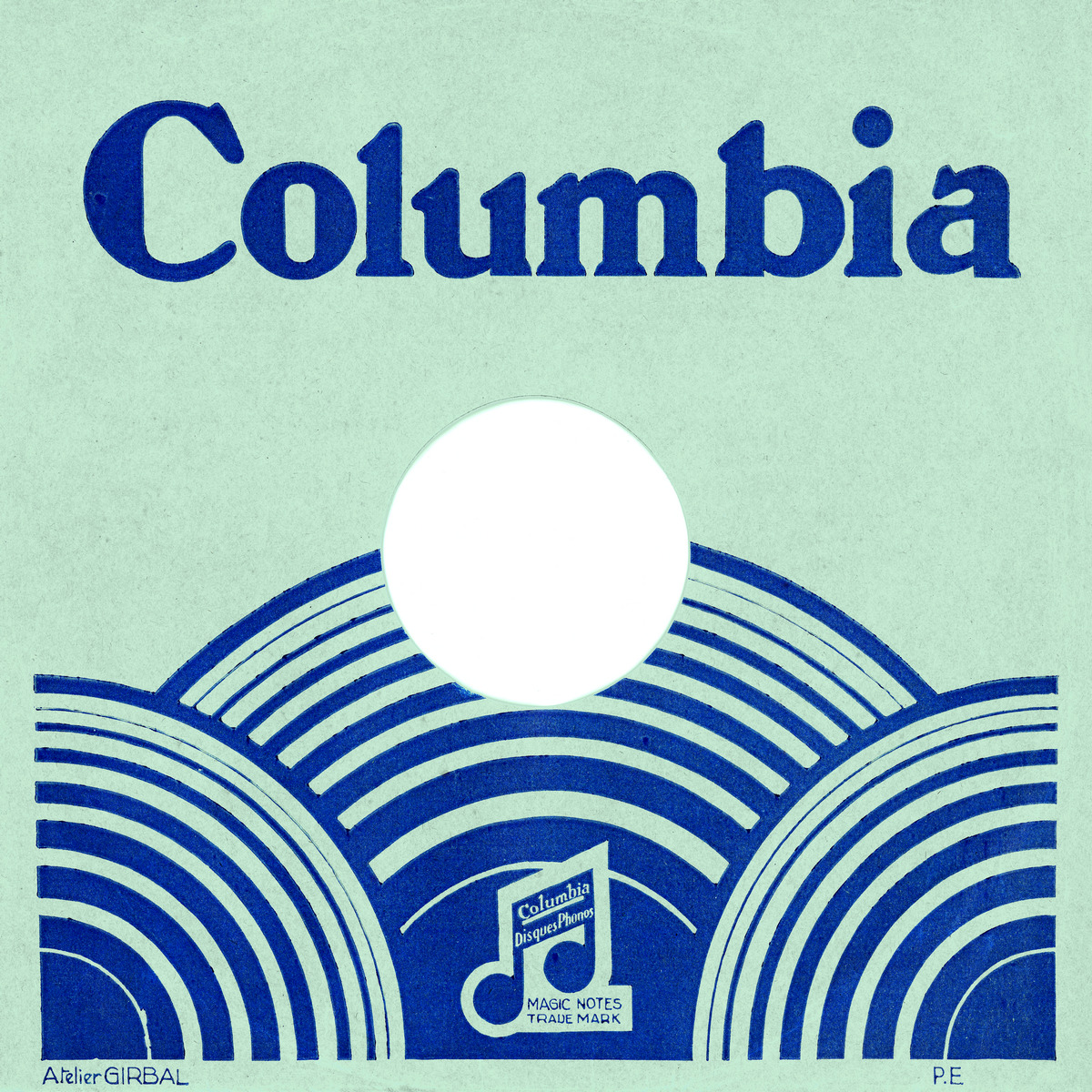 1933.Pochette78ToursColumbiaStdRecto