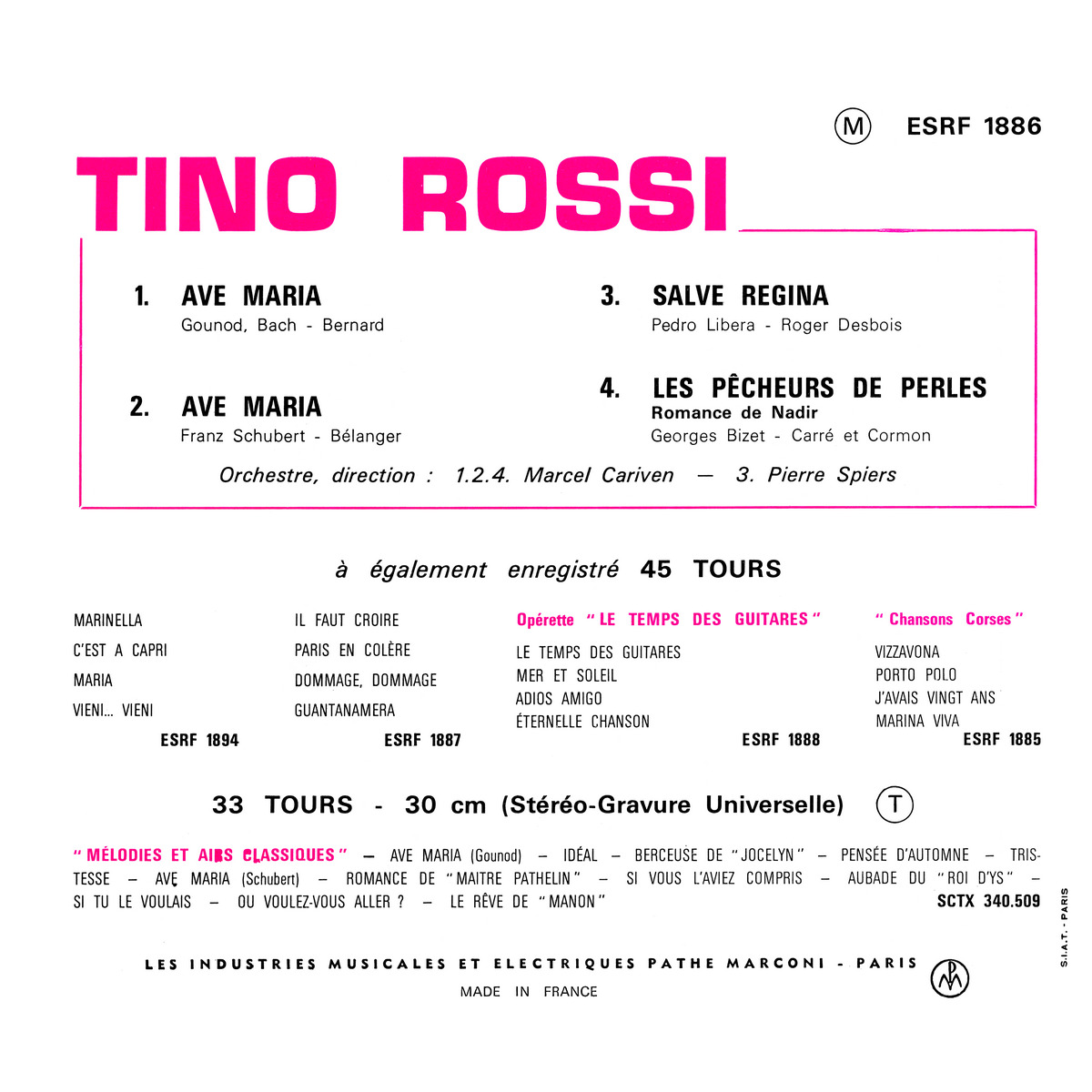 45ToursEPESRF1886Verso