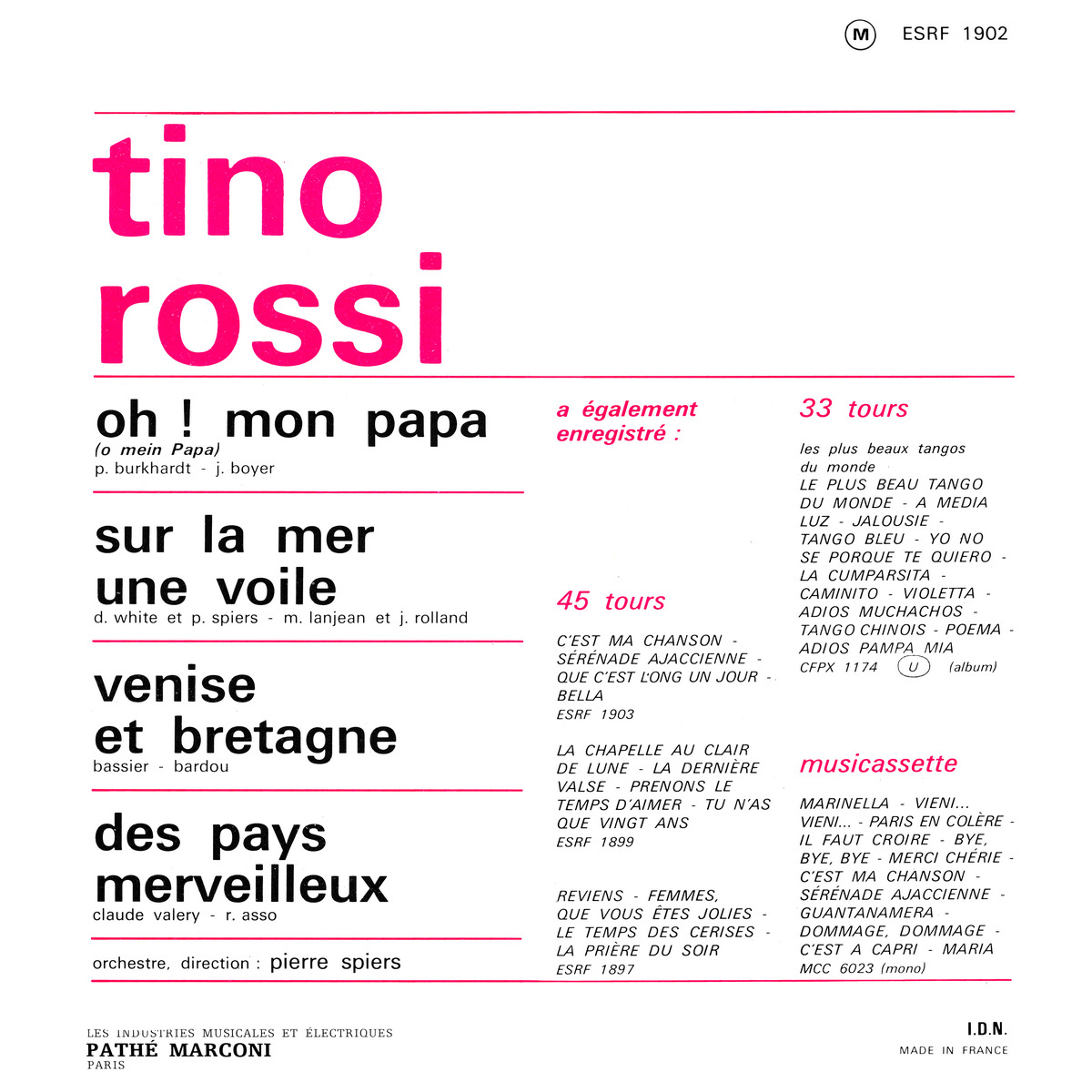 45ToursEPESRF1902Verso