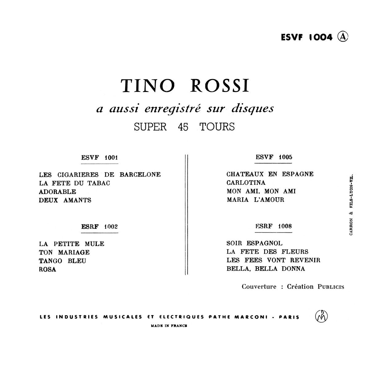 45ToursEPESVF1004Type3Verso