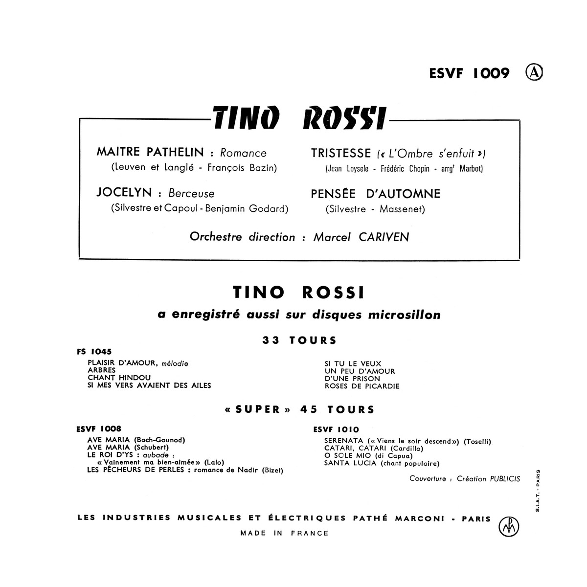 45ToursEPESVF1009Type2Verso