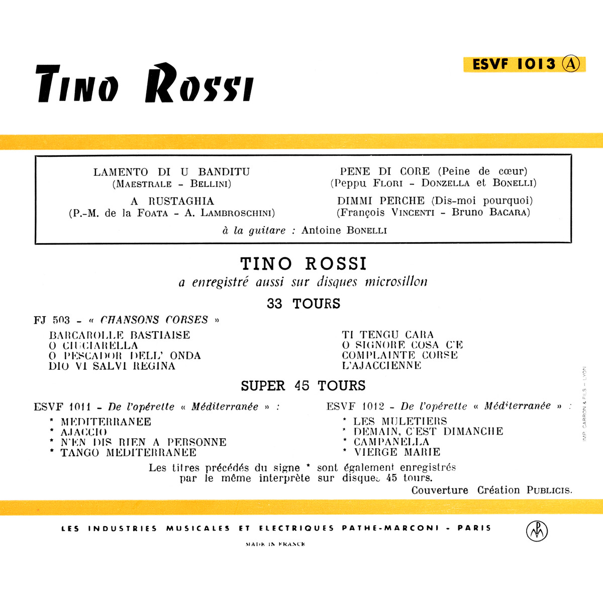 45ToursEPESVF1013Verso1