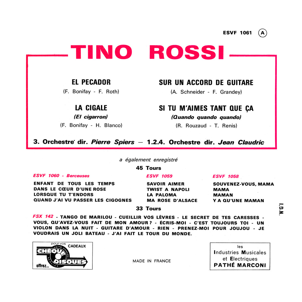 45ToursEPESVF1061Verso