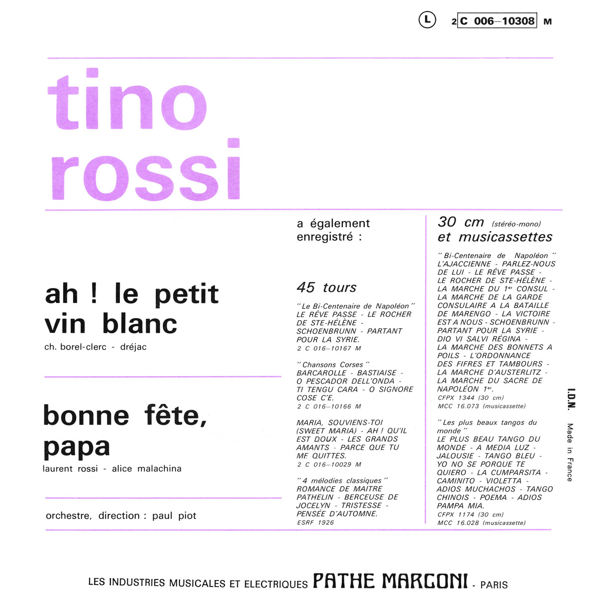 45ToursSP10308Verso