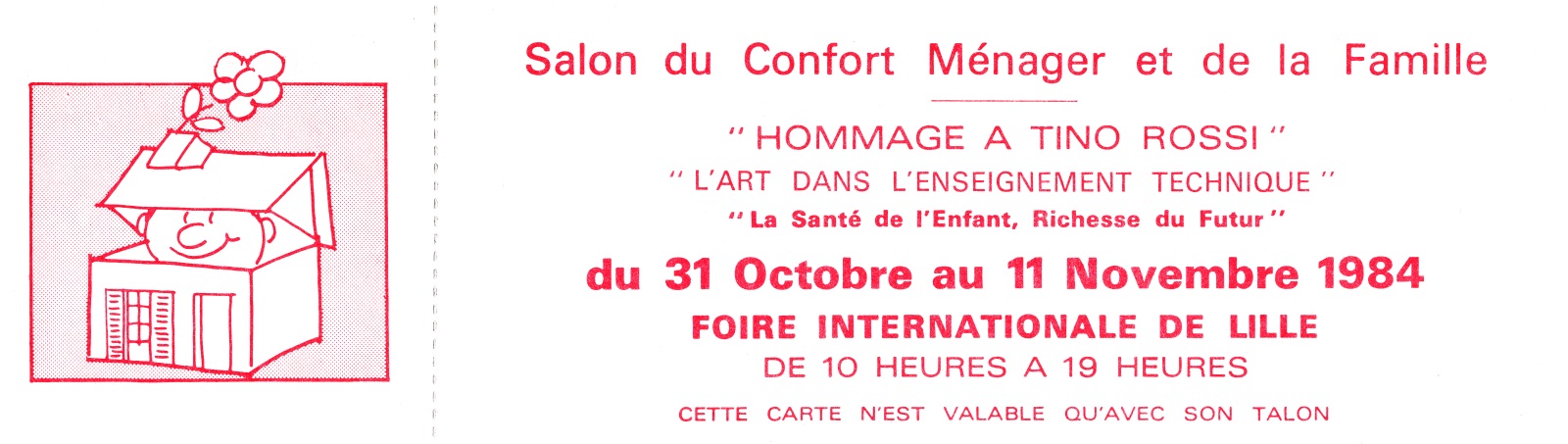 1984.11BilletEntreeFoireDeLilleHommageTinoRossiVerso