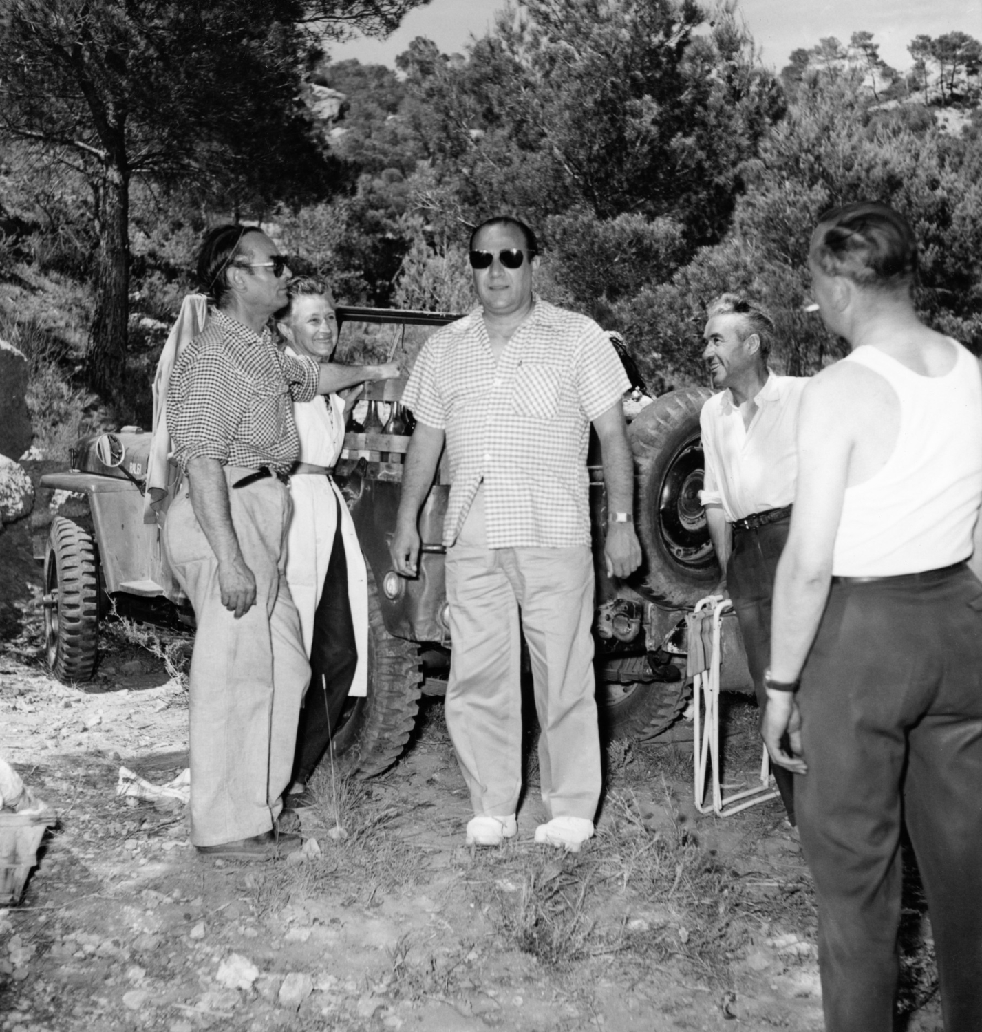 1947FilmLaBelleMeuniereSequencesDetenteTournageNum003