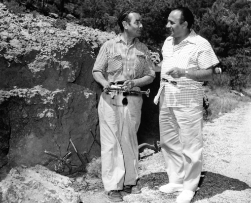 1947FilmLaBelleMeuniereSequencesDetenteTournageNum005