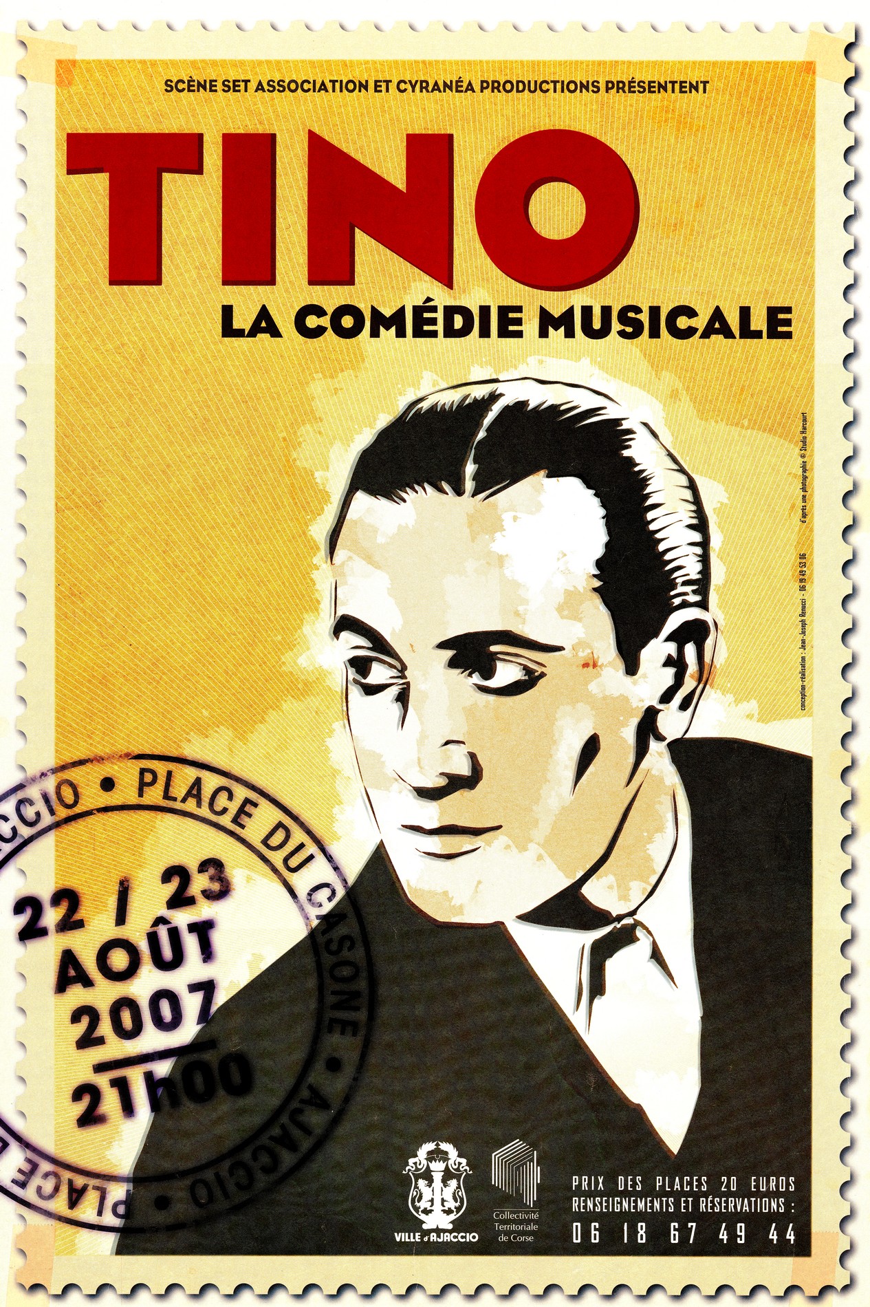 2007.08.22AfficheTinoLaComedieMusicale