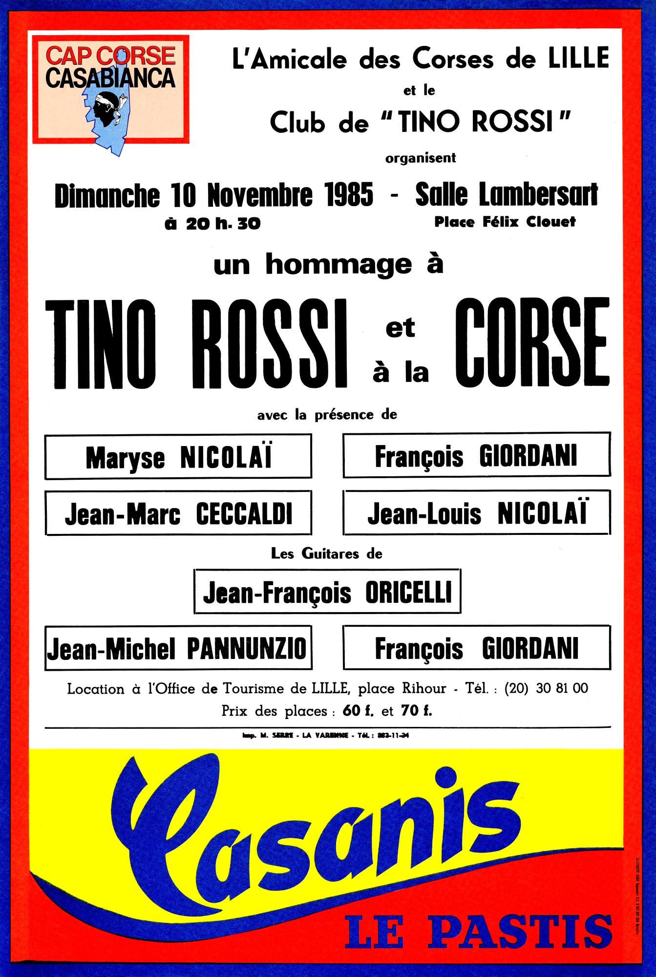1985.11.10AfficheHommageTinoRossiEtCorseLille